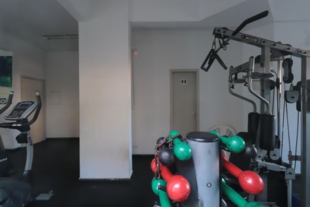 Área comum - Academia de apartamento para alugar com 3 quartos, 60m² em Chácara Santo Antônio, São Paulo