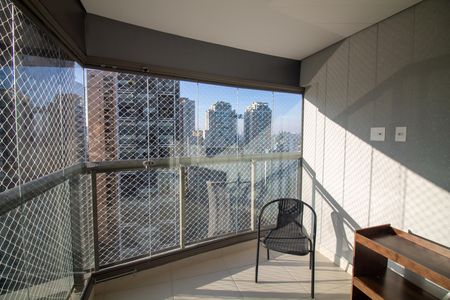 Varanda de apartamento para alugar com 1 quarto, 50m² em Jardim das Acacias, São Paulo
