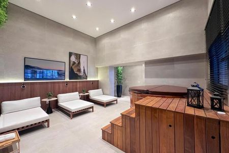 Área comum - Spa de apartamento para alugar com 1 quarto, 50m² em Jardim das Acacias, São Paulo