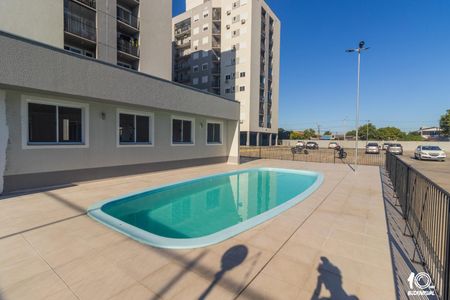 Área comum - Piscina de apartamento à venda com 2 quartos, 56m² em Santo Afonso, Novo Hamburgo