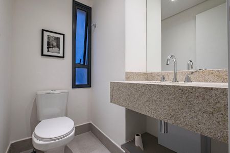 Lavabo de apartamento para alugar com 1 quarto, 50m² em Cerqueira César, São Paulo