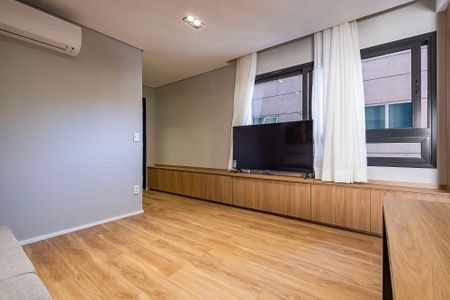 Sala/Cozinha de apartamento para alugar com 1 quarto, 51m² em Cerqueira César, São Paulo