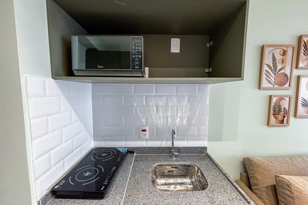 Apartamento para alugar com 27m², 1 quarto e sem vaga