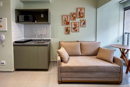 Apartamento para alugar com 27m², 1 quarto e sem vaga