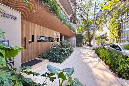 Studio à venda com 25m², 1 quarto e sem vagafachada do predio