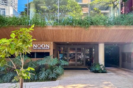 Studio à venda com 25m², 1 quarto e sem vagafachada do predio
