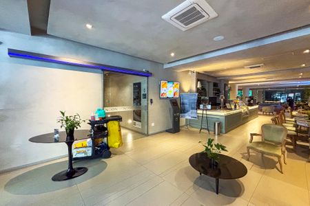 Studio à venda com 25m², 1 quarto e sem vagahall de espera