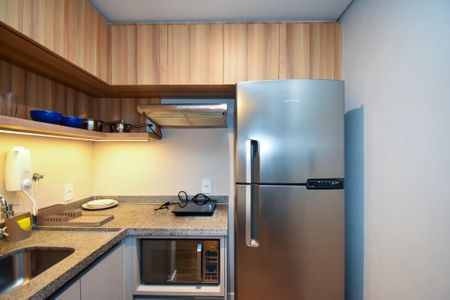 Studio à venda com 25m², 1 quarto e sem vagacozinha