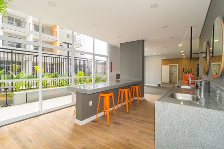 Studio para alugar com 24m², 1 quarto e sem vaga Studio para alugar com 24m², 1 quarto e sem vagaLavanderia
