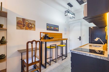 Studio para alugar com 24m², 1 quarto e sem vaga Studio para alugar com 24m², 1 quarto e sem vagaCozinha