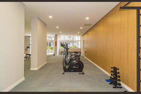 Studio para alugar com 24m², 1 quarto e sem vaga Studio para alugar com 24m², 1 quarto e sem vagaAcademia