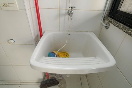 Área de Serviço de apartamento à venda com 2 quartos, 54m² em Campo Grande, Rio de Janeiro