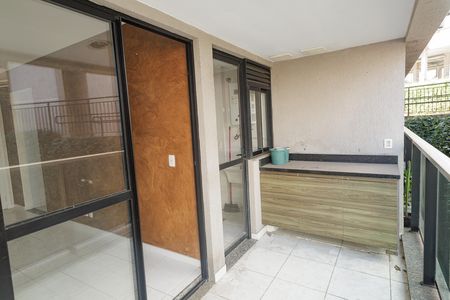 Varanda de apartamento à venda com 2 quartos, 54m² em Campo Grande, Rio de Janeiro