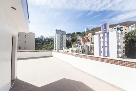 Área externa - cobertura  de apartamento à venda com 3 quartos, 184m² em Buritis, Belo Horizonte