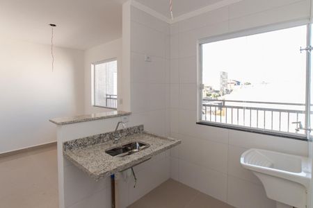 Apartamento para alugar com 31m², 2 quartos e sem vaga Apartamento para alugar com 31m², 2 quartos e sem vagaCozinha e Área de Serviço