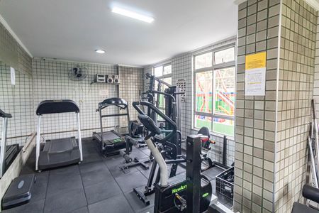 Área comum - Academia de apartamento para alugar com 2 quartos, 62m² em Jardim Andarai, São Paulo