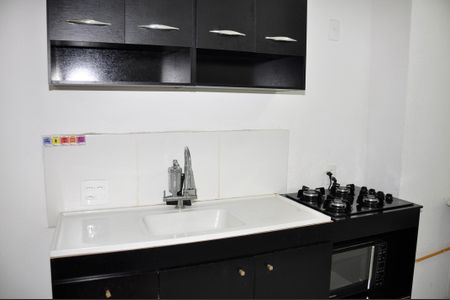 Apartamento para alugar com 33m², 2 quartos e sem vagaDetalhe - Cozinha Americana