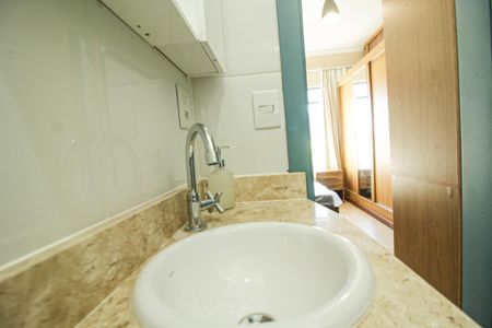Studio para alugar com 20m², 1 quarto e sem vaga Studio para alugar com 20m², 1 quarto e sem vagaBanheiro
