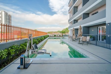 Área comum - Piscina de apartamento à venda com 1 quarto, 40m² em Butantã, São Paulo