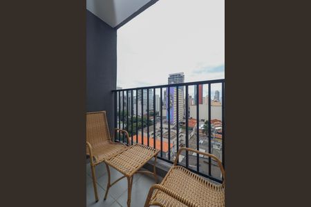 Varanda de kitnet/studio à venda com 1 quarto, 25m² em Pinheiros, São Paulo
