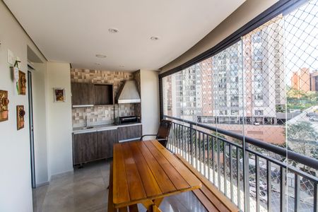 Varanda gourmet de apartamento para alugar com 3 quartos, 96m² em Alphaville Empresarial, Barueri