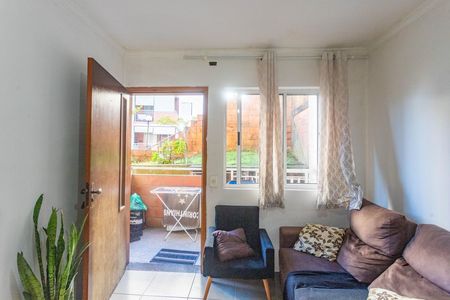 Sala  de apartamento à venda com 2 quartos, 55m² em Jardim Miriam, São Paulo