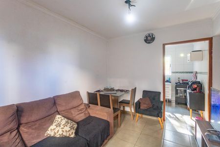 Sala  de apartamento à venda com 2 quartos, 55m² em Jardim Miriam, São Paulo