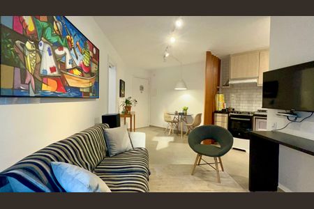 Apartamento à venda com 42m², 1 quarto e 1 vaga Apartamento à venda com 42m², 1 quarto e 1 vagaSala