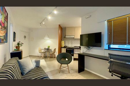 Apartamento à venda com 42m², 1 quarto e 1 vaga Apartamento à venda com 42m², 1 quarto e 1 vagaSala