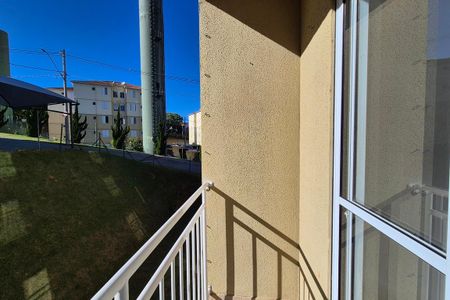 Varanda da Sala  de apartamento para alugar com 3 quartos, 52m² em Parque Jambeiro, Campinas
