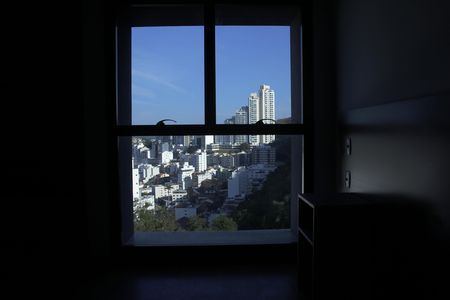 Vista do Quarto de kitnet/studio para alugar com 1 quarto, 24m² em Dom Bosco, Juiz de Fora