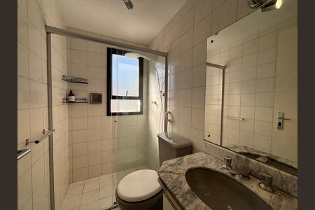 Apartamento para alugar com 80m², 1 quarto e 1 vagaBanheiro da Suíte