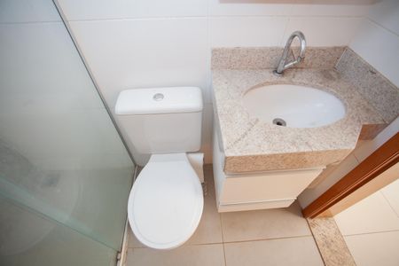 Apartamento à venda com 58m², 2 quartos e 1 vagaBanheiro Social