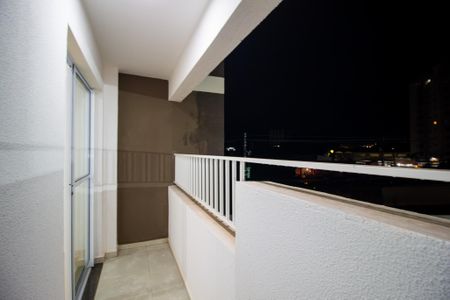 Varanda da Sala de apartamento para alugar com 2 quartos, 53m² em Chácaras Reunidas São Jorge, Sorocaba