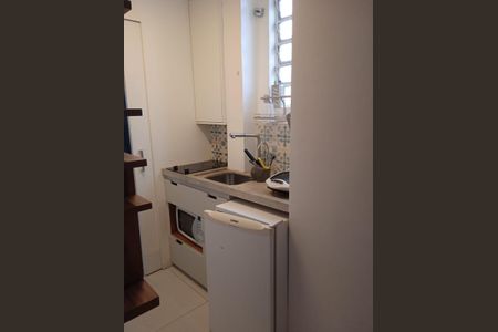 Studio para alugar com 24m², 1 quarto e sem vaga Studio para alugar com 24m², 1 quarto e sem vagaCozinha