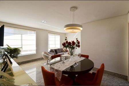 Sala de Jantar de apartamento à venda com 3 quartos, 91m² em São Lucas, Belo Horizonte