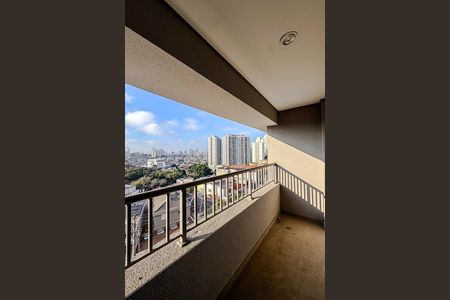 Varanda de kitnet/studio à venda com 1 quarto, 25m² em Alto da Mooca, São Paulo