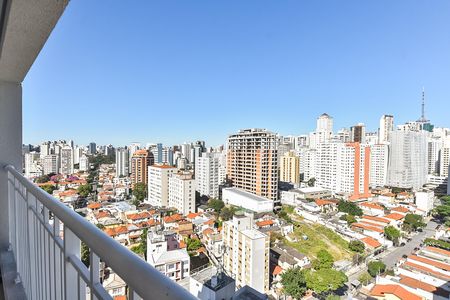 Vista da varanda de apartamento para alugar com 1 quarto, 42m² em Liberdade, São Paulo