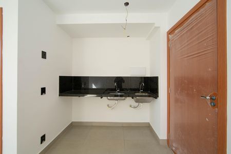 COZINHA de kitnet/studio à venda com 1 quarto, 27m² em Serra, Belo Horizonte
