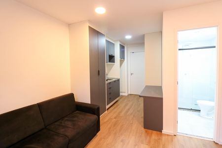 Studio para alugar com 26m², 1 quarto e sem vaga