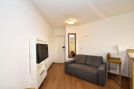 Studio para alugar com 33m², 1 quarto e sem vaga Studio para alugar com 33m², 1 quarto e sem vagaSala