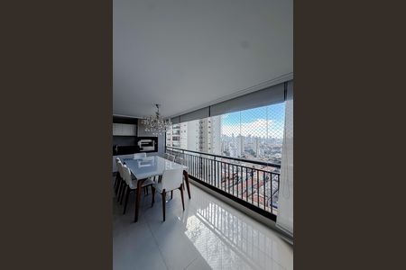 Varanda da Sala de apartamento para alugar com 4 quartos, 126m² em Alto da Mooca, São Paulo