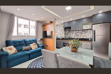 Sala/Cozinha de apartamento à venda com 2 quartos, 40m² em Barra Funda, São Paulo