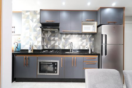 Apartamento à venda com 40m², 2 quartos e sem vagaCozinha e Área de serviço 