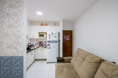 Sala de apartamento para alugar com 2 quartos, 44m² em Parque Marajoara, Santo André
