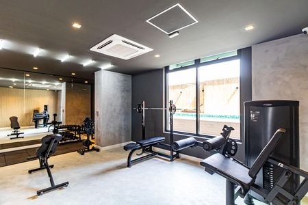 Apartamento à venda com 30m², 1 quarto e sem vaga Apartamento à venda com 30m², 1 quarto e sem vagaÁrea comum - Academia
