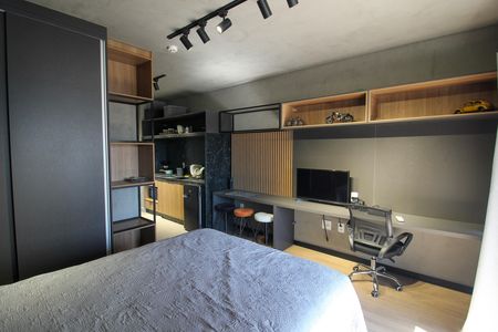Apartamento à venda com 30m², 1 quarto e sem vaga Apartamento à venda com 30m², 1 quarto e sem vagaSala/Quarto