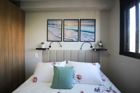 Quarto 1 de apartamento para alugar com 2 quartos, 35m² em Vila Olímpia, São Paulo