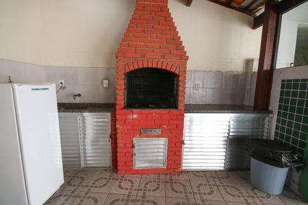 Área comum - Churrasqueira de apartamento para alugar com 2 quartos, 84m² em Aviação, Praia Grande