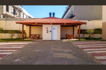 Área comum - Churrasqueira de apartamento à venda com 1 quarto, 40m² em Cavalhada, Porto Alegre